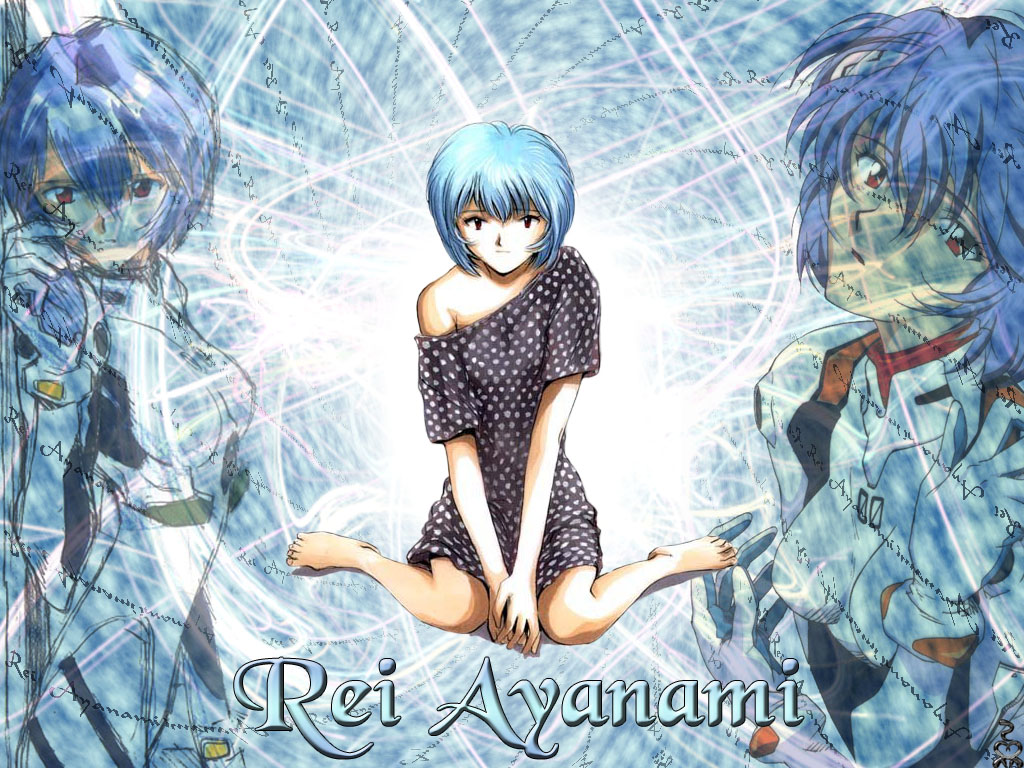 Wallpapers Cartoons Evangelion Rei