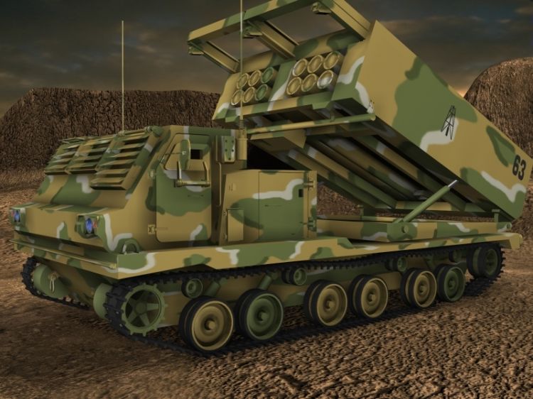 Wallpapers Digital Art 3D - Studio Max Le MLRS_01