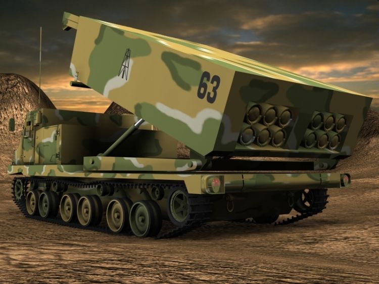 Wallpapers Digital Art 3D - Studio Max Le MLRS_02