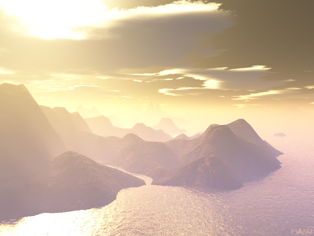 Wallpapers Digital Art 3D - Terragen Falasis 3