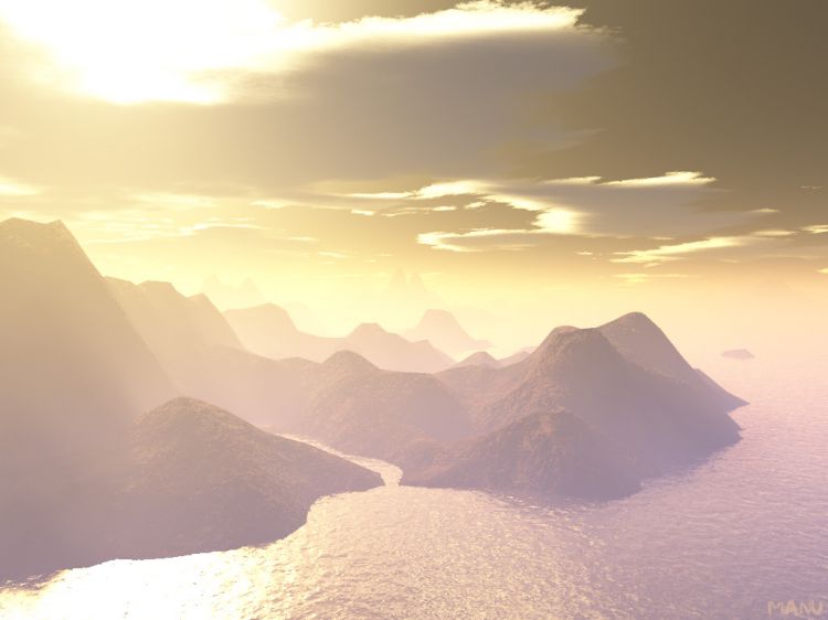 Wallpapers Digital Art 3D - Terragen Falasis 3