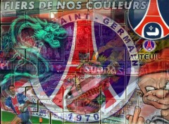 Wallpapers Sports - Leisures le paris st germain sous toute ses couleur