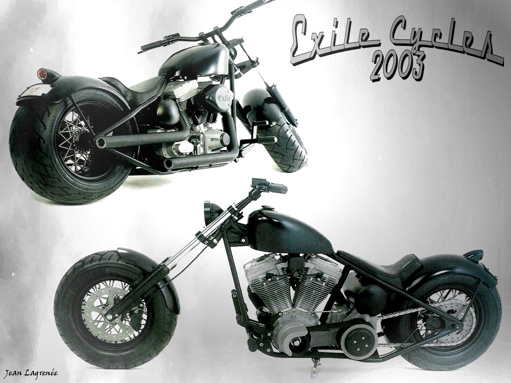 Wallpapers Motorbikes Harley Davidson Exile Cycles 2003