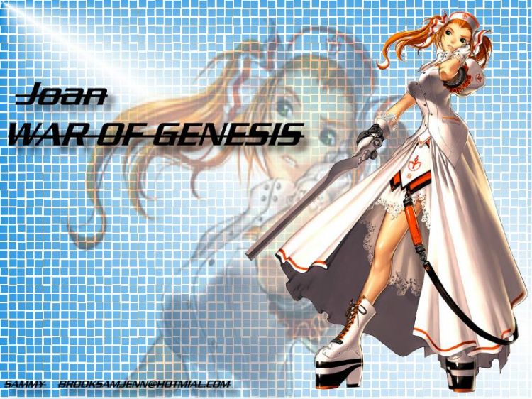 Fonds d'cran Manga War Of Genesis III JOAN