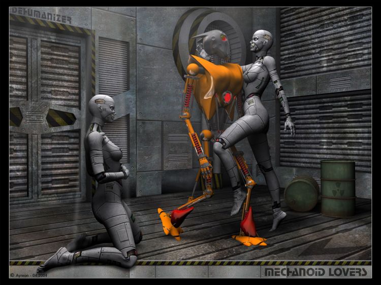 Wallpapers Digital Art 3D - Various Mechanoid Lovers