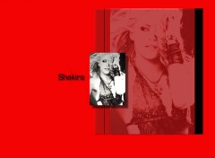 Wallpapers Music Shakira red