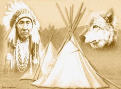 Wallpapers Digital Art Chief Joseph