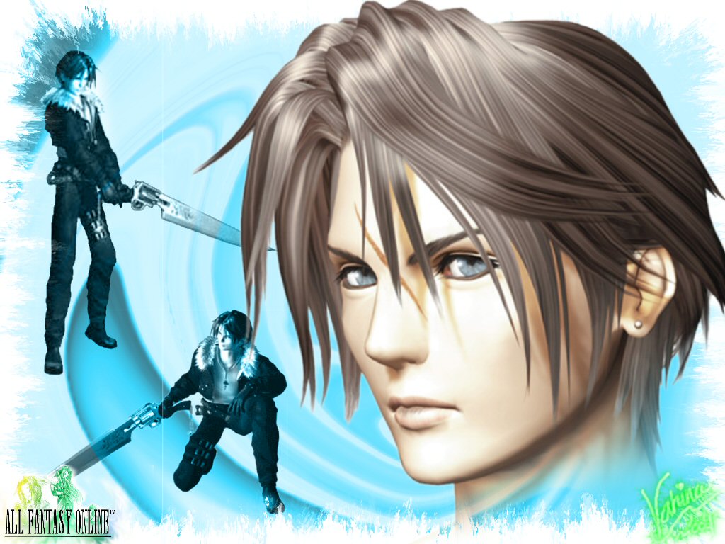 Wallpapers Video Games Final Fantasy VIII Une autre de Squall