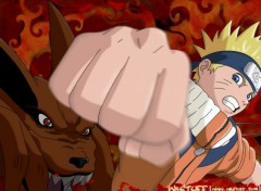 Fonds d'cran Manga WilSTUFF : Naruto & Kyubi