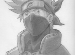 Fonds d'cran Art - Crayon Kakashi