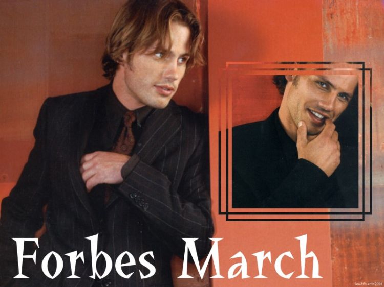 Fonds d'cran Clbrits Homme Forbes March un bel homme  l'affiche!