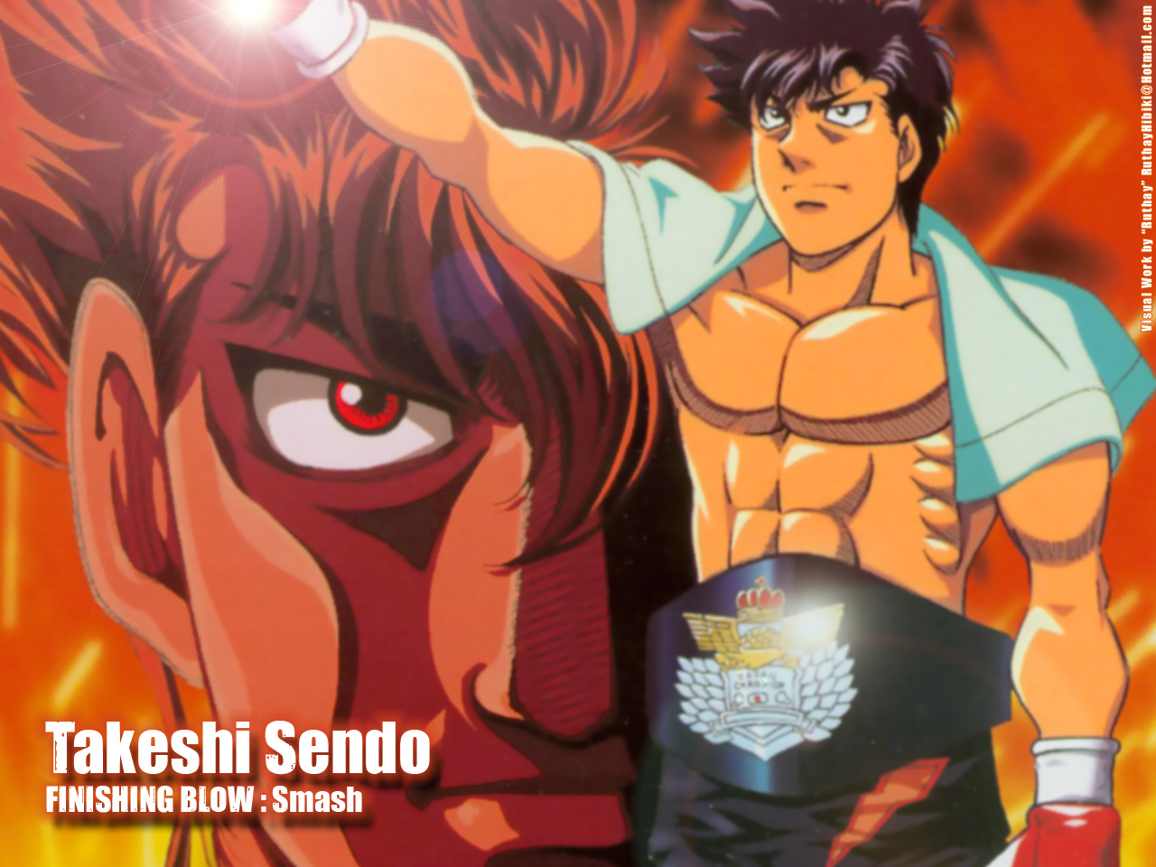 Fonds d'cran Manga Hajime No Ippo Ruthay Hajime No Ippo Takeshi Sendo 01