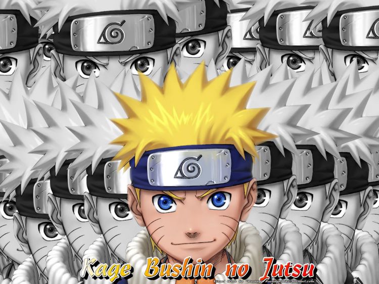 Fonds d'cran Manga Naruto Ruthay Naruto Kage Bushin no Jutsu 01