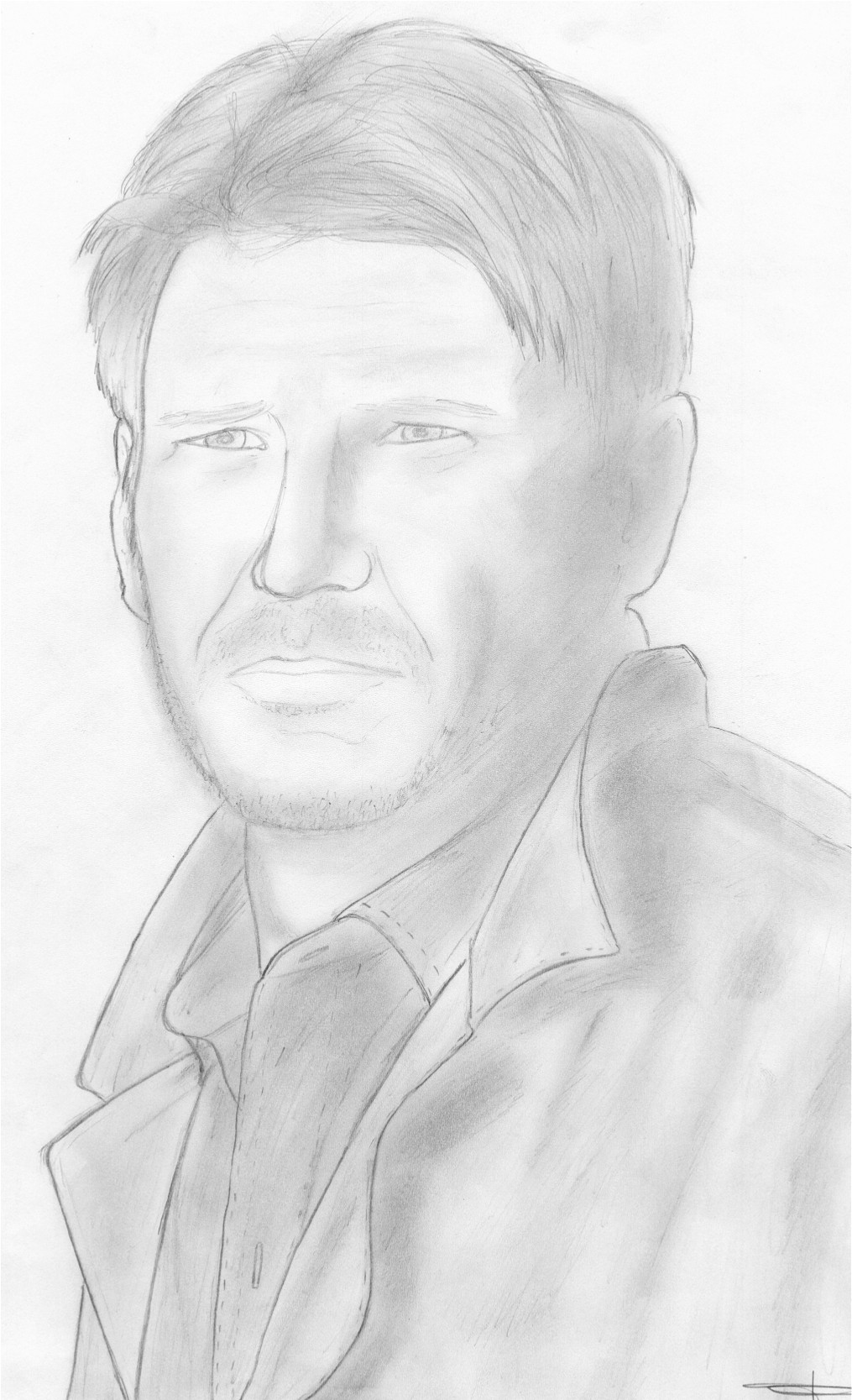 Fonds d'cran Art - Crayon Cinma - Sries TV Harrison Ford