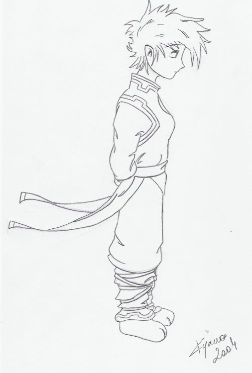 Wallpapers Art - Pencil Manga - Characters Sans titre.