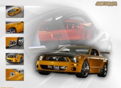 Fonds d'cran Voitures Team MustangGTR 'Cybersonic'