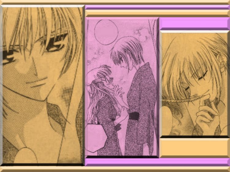 Fonds d'cran Manga Fruits Basket Yuki et tohru