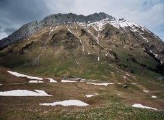 Fonds d'cran Nature Le massif des Aravis