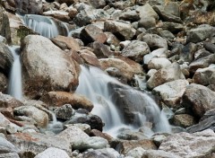 Fonds d'cran Nature Riviere et Roche.