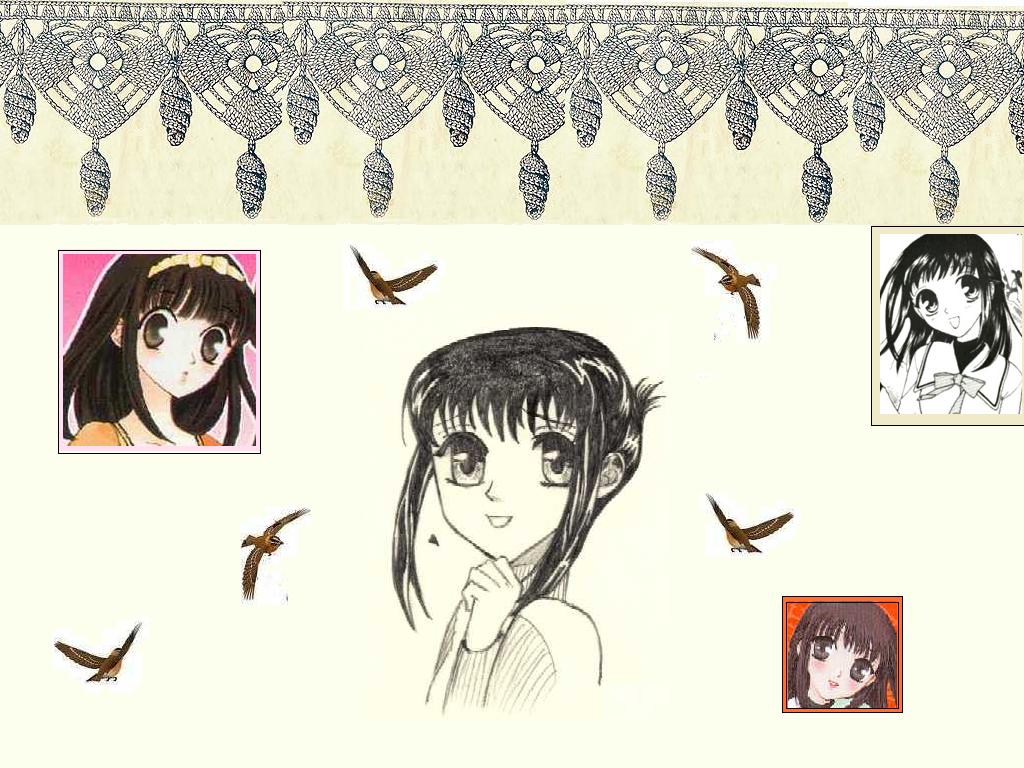 Wallpapers Manga Fruits Basket Kagura soma