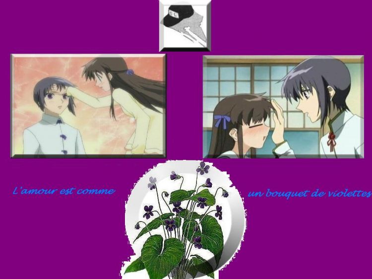 Fonds d'cran Manga Fruits Basket Prise de temprature ^^