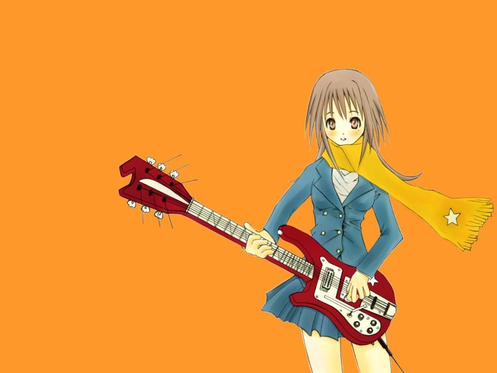 Fonds d'cran Manga Divers I play the guitare