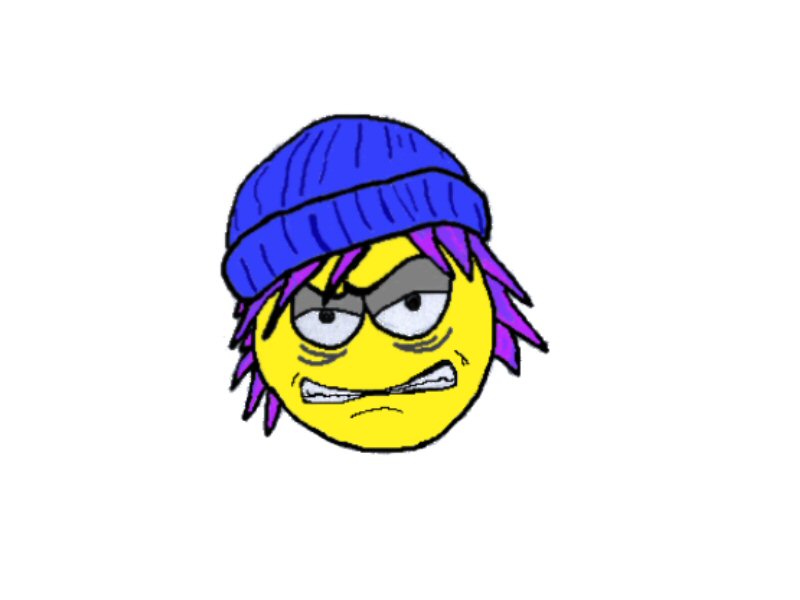 Fonds d'cran Humour Smileys Smiley Bonnet