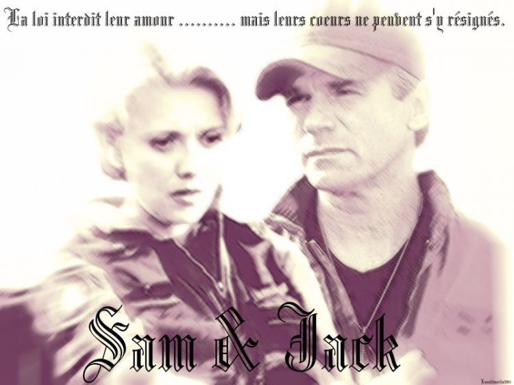 Wallpapers TV Soaps Stargate Jack & sam