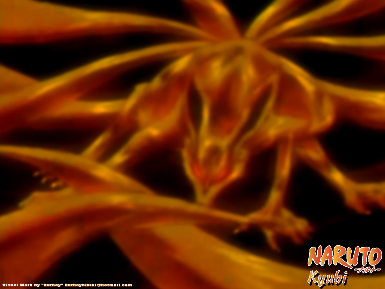 Wallpapers Manga Naruto Ruthay Naruto Kyubi 02