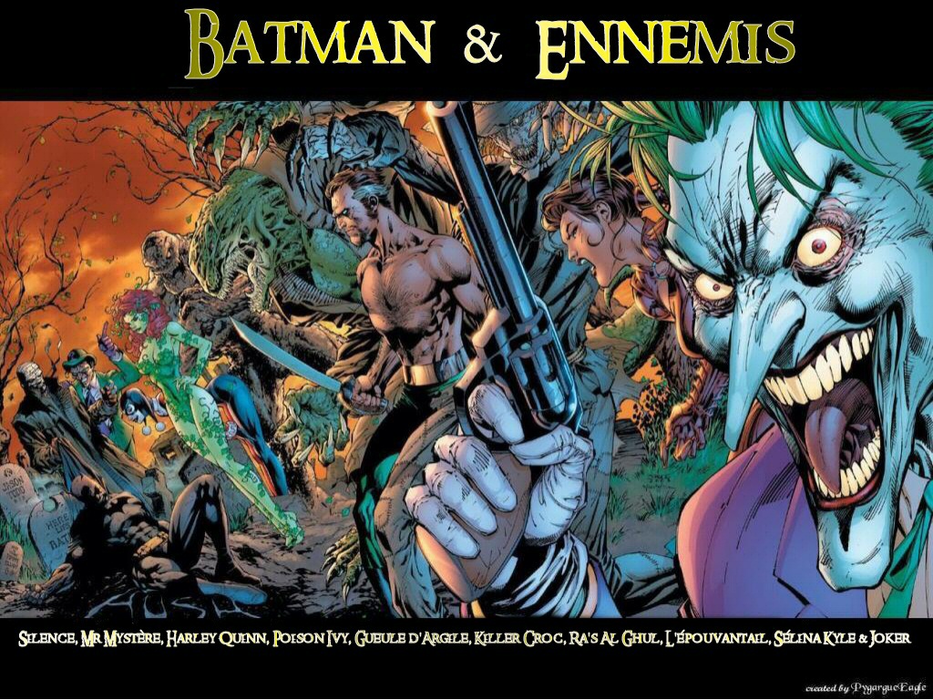 Fonds d'cran Comics et BDs Batman Batman & Ennemis