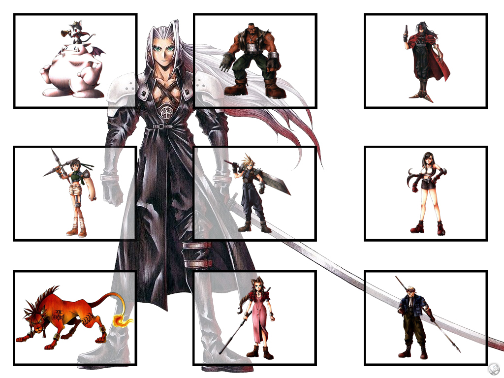 Fonds d'cran Jeux Vido Final Fantasy VII ff7-sephiroth