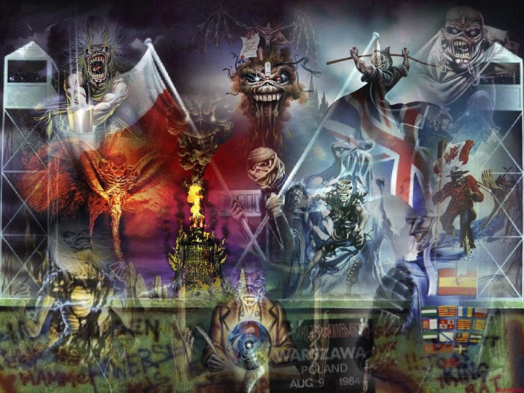 Fonds d'cran Musique Iron Maiden Iron maiden Eddie