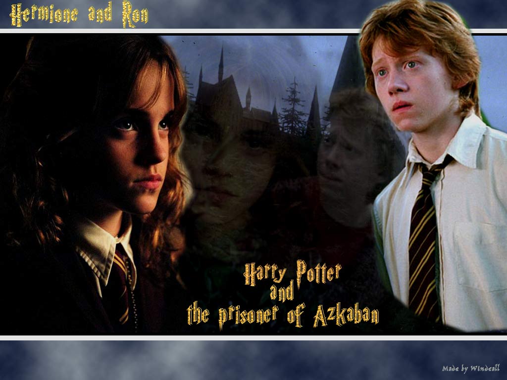 Wallpapers Movies Harry Potter and the Prisoner of Azkaban Ron & Hermione