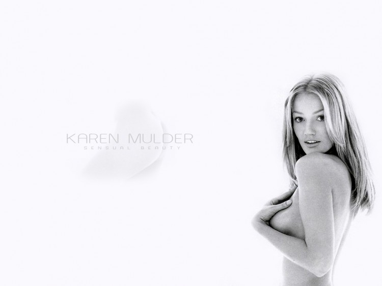 Fonds d'cran Clbrits Femme Karen Mulder Sensual Karen