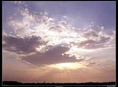 Fonds d'cran Nature Couch de soleil en Camargue