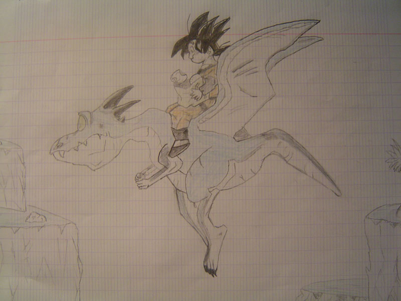 Fonds d'cran Art - Crayon Manga - Dragon Ball Z Dragon ball