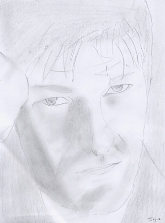 Wallpapers Art - Pencil Portraits Sean Bean