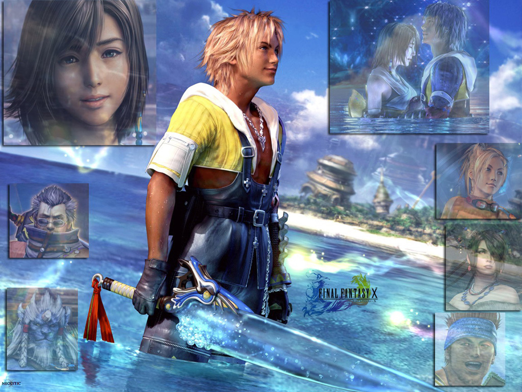 Fonds d'cran Jeux Vido Final Fantasy X Tidus