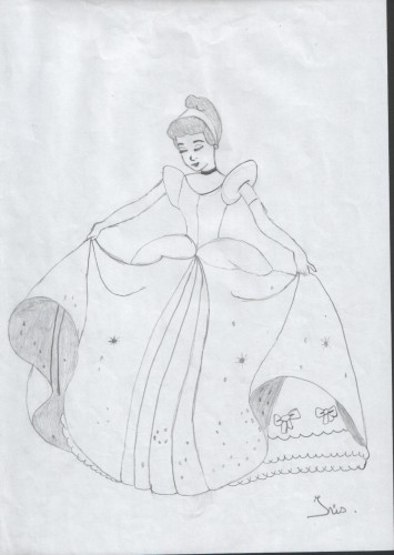 Fonds d'cran Art - Crayon Dessins anims - Cendrillon Cendrillon