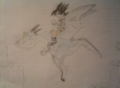 Wallpapers Art - Pencil Dragon ball