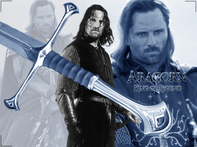 Wallpapers Movies The Lord of the Rings: The Fellowship of the Ring ARAGORN - King of Legend