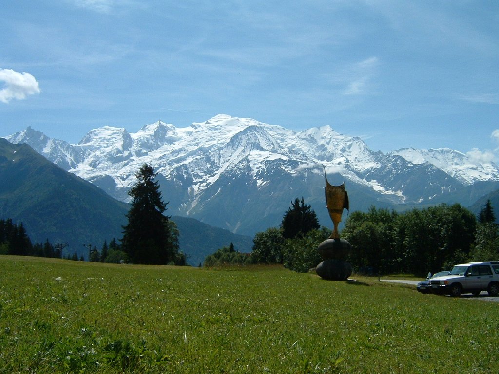 Fonds d'cran Nature Montagnes Le Mont-Blanc