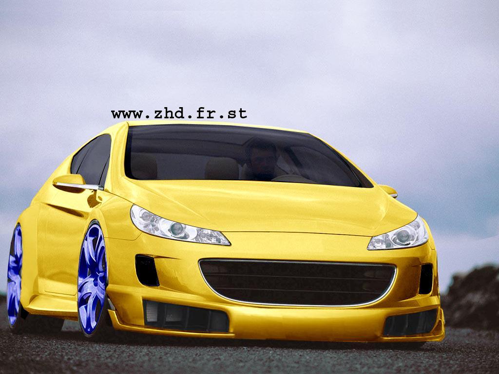 Fonds d'cran Voitures Tuning Peugeot 407 GT Coup