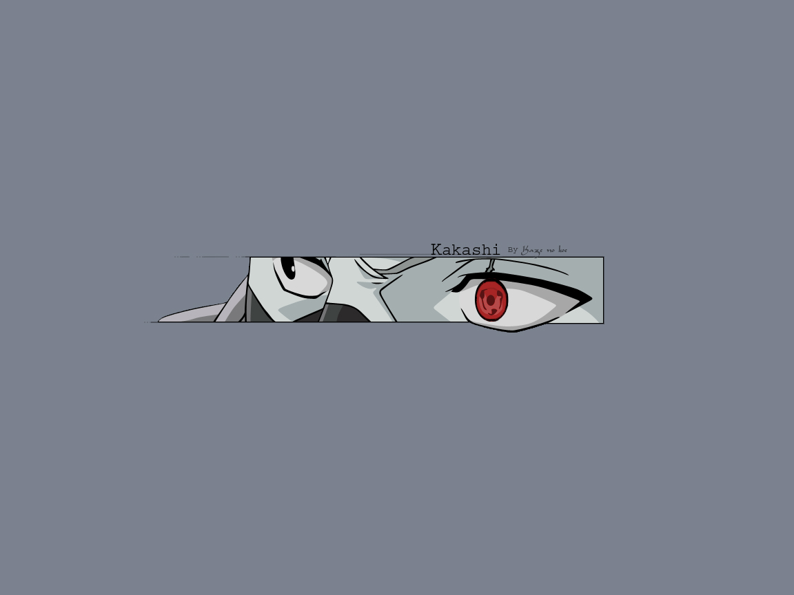 Fonds d'cran Manga Naruto Kakashi