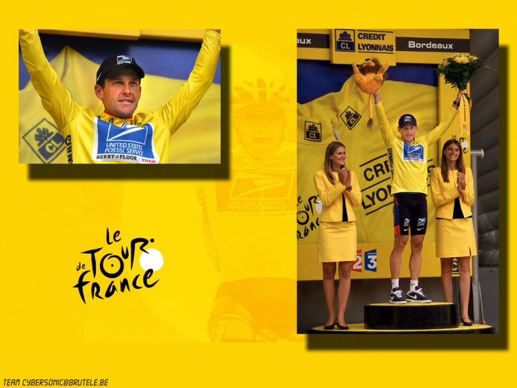 Fonds d'cran Sports - Loisirs Cyclisme Team Lance Armstrong