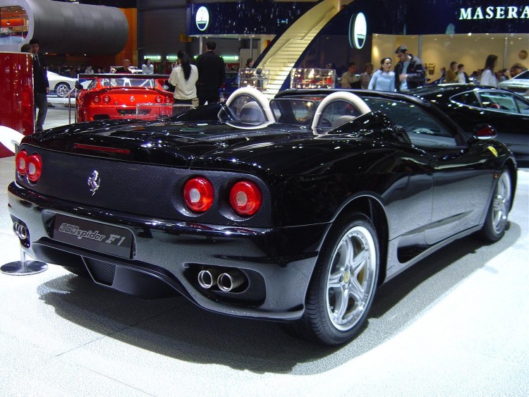 Wallpapers Cars Ferrari Ferrari 360 Spider F1 (2004)