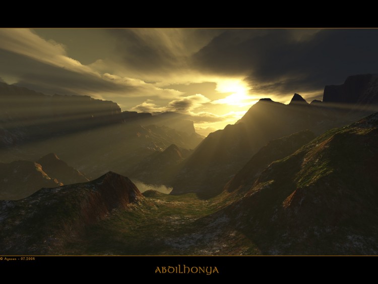 Wallpapers Digital Art 3D - Terragen Abdilohnya