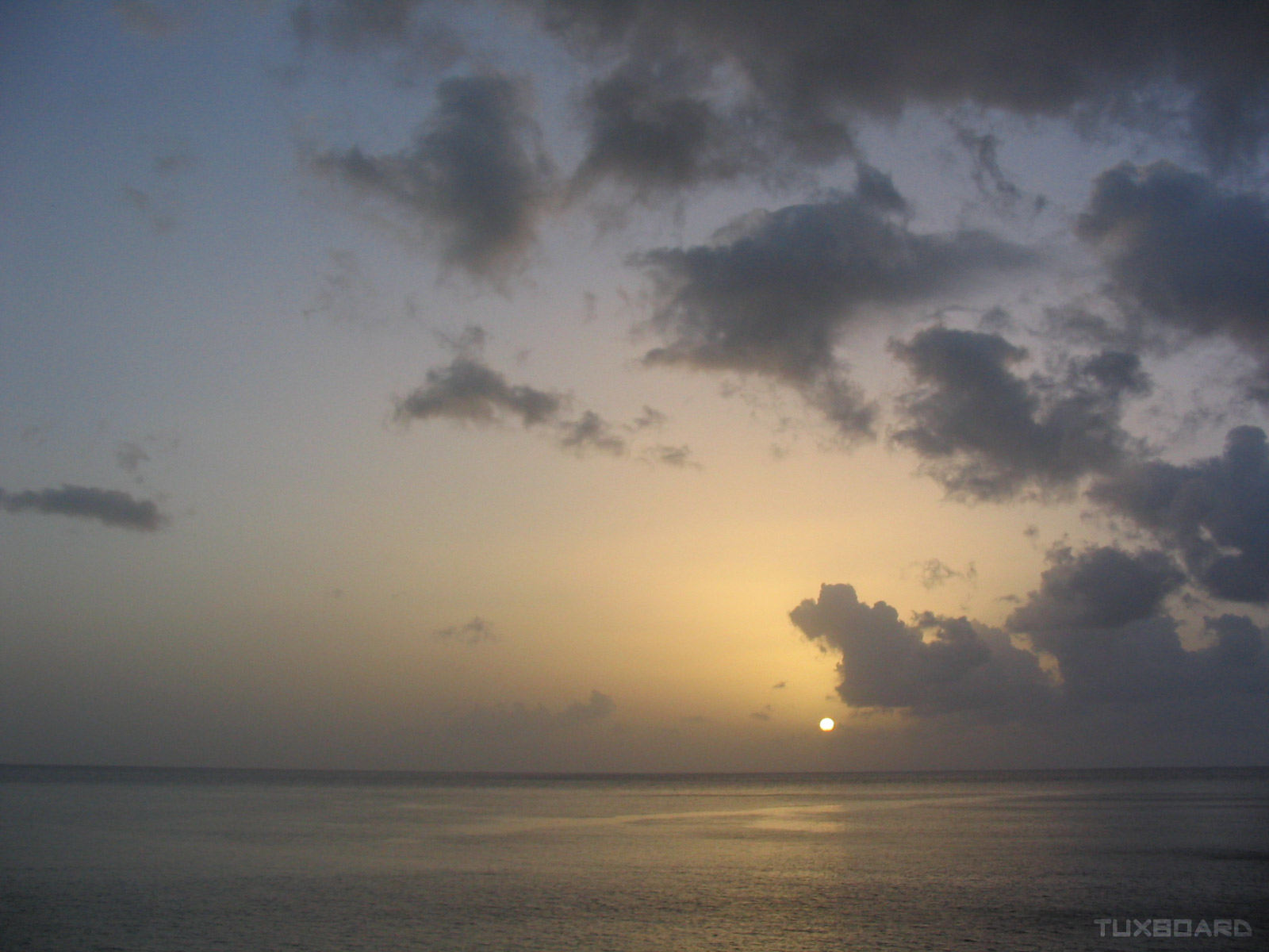 Wallpapers Nature Sunsets and sunrises Anse Couleur - Madinina