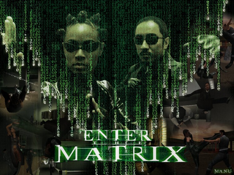 Fonds d'cran Jeux Vido Enter The Matrix Enter the game unplugged