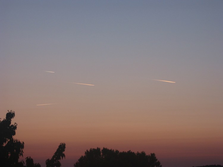 Fonds d'cran Nature Ciel - Nuages Vols de nuits